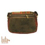 کیف جاجیمی چهل تکه کوچک حاشیه آبی