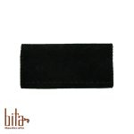 کیف پول لب کج اشبالت مشکی ساده