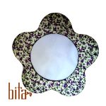 آئینه طرح گل