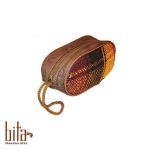 کیف آرایش جاجیمی بیضی