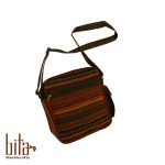 کیف گلیمی مربع بزرگ حاشیه