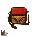 کیف گلیمی مربع بزرگ حاشیه