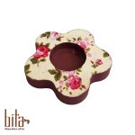 جاشمعی طرح گل ارغوانی