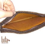کیف تبلت چرم اشبالت قهوه ای