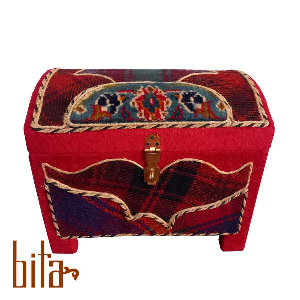 صندوقچه سنتی دستباف 30 سانت
