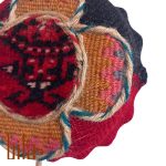 دیوارکوب سفال با گلیم و جاجیم دستباف