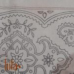 پته خام سفید مستطیل کوچک