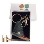 جاسوئیچی چرم مدل بوت چرم مشکی