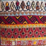 کیف گلیم سیرجان مربع بزرگ راه راه