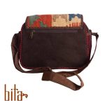 کیف گلیمی دوشی قفل دار