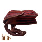 کیف دوشی جاجیمی متوسط تیره