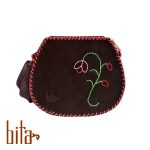 کیف دوشی چرم اشبالت قهوه ای