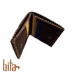 کیف پول جیبی چرم اشبالت قهوه ای