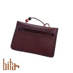 رومانتویی و کیف کارت بزرگ چرم گاوی