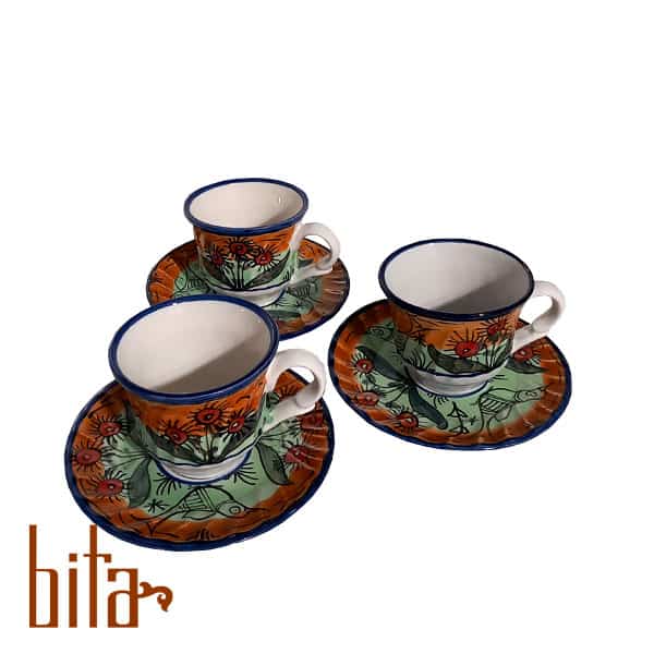 سرویس چایخوری چینی میبد 3 نفره سرویس چایخوری چینی میبد 3 نفره